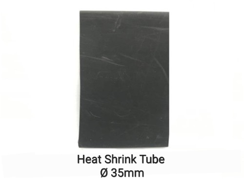 Heat Shrink Tube ø35mm 50m/roll Black